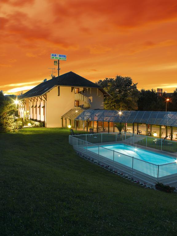 Logis Albhotel Grill Alby-sur-Cheran Exterior foto
